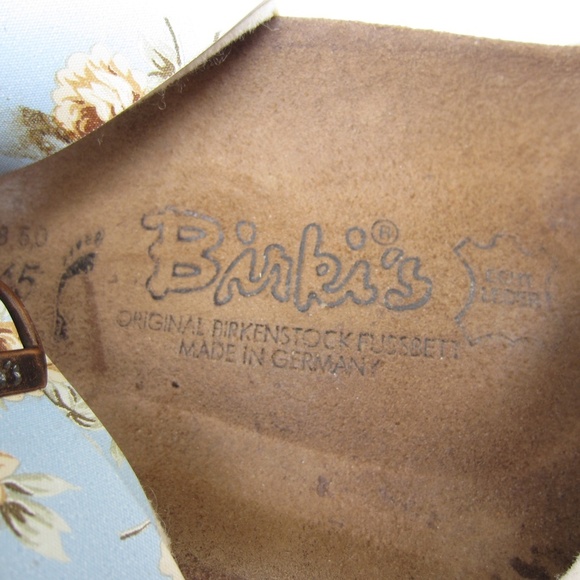 Birkenstock Birki's Sandals Womens 7 M5 Birko-Flor Paisley Light Rose‎ summer - Picture 6 of 7